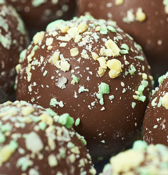 Milk Chocolate Key Lime Truffles at Kayden's Candy Factory