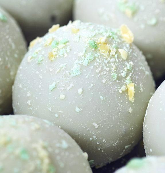 White Chocolate Key Lime Truffles at Kayden's Candy Factory